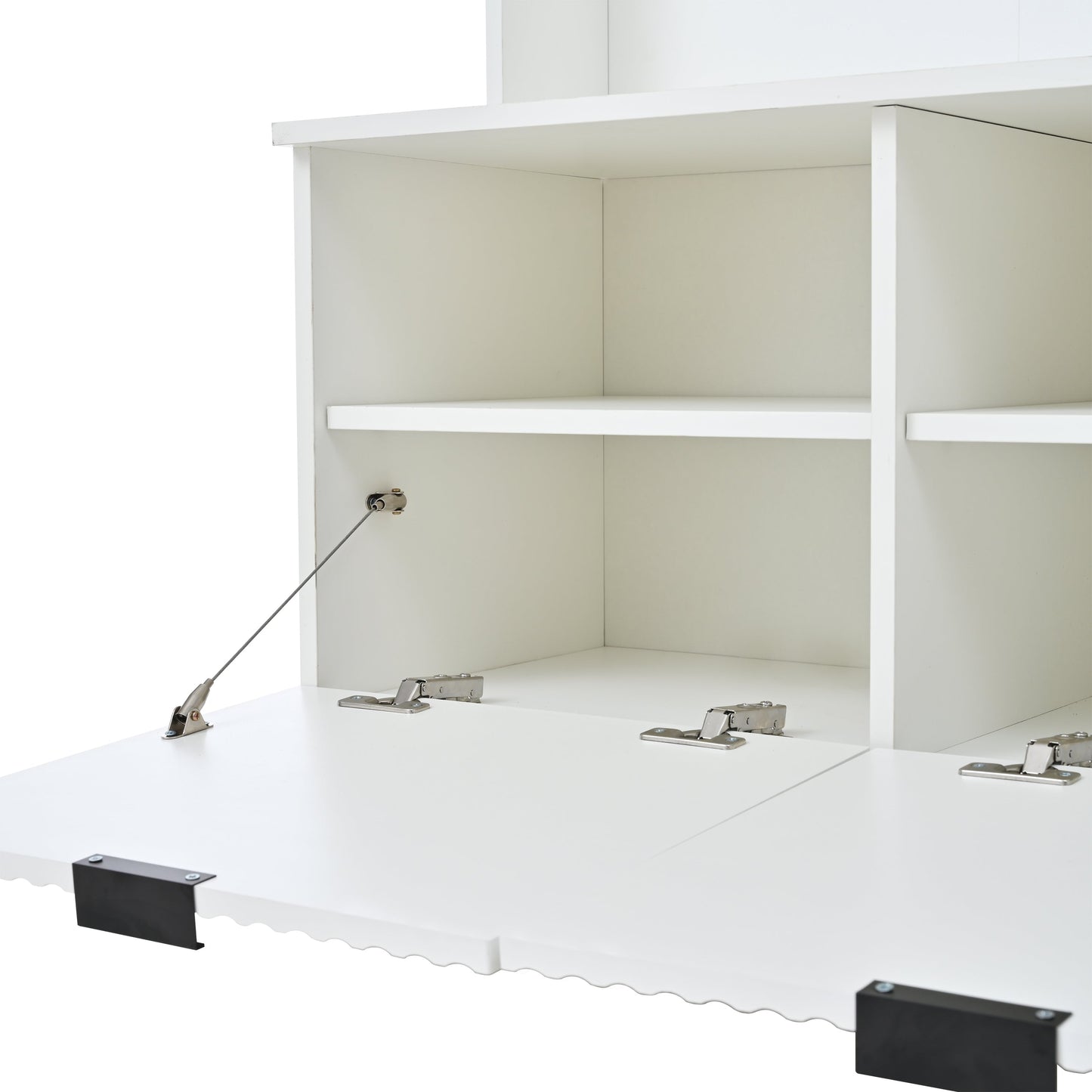 49.6" 5-in-1 Hall Tree with Bench, Shoe Storage & Cabinets