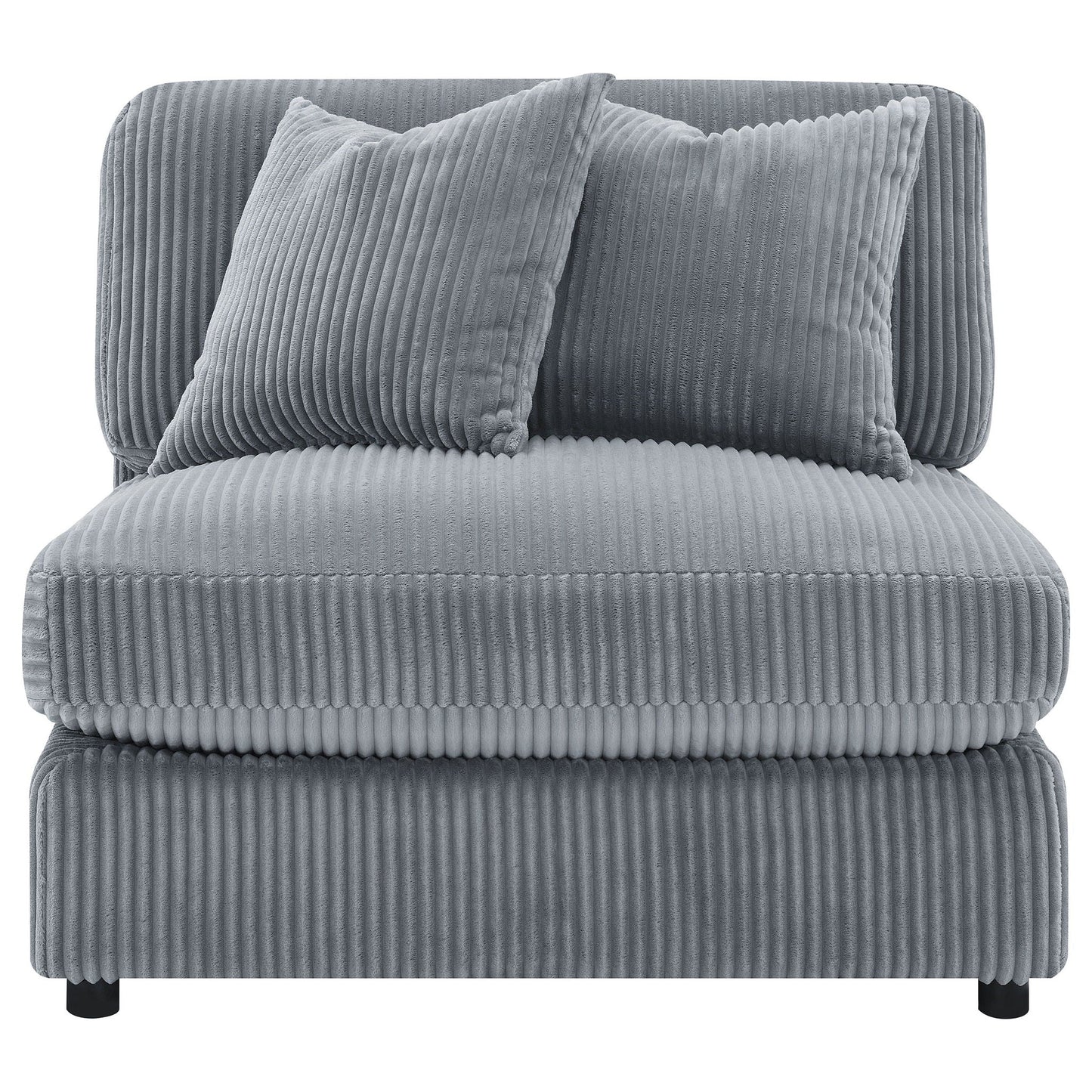 Cassidy - Upholstered Sectional Sofa With Reversible Cushions