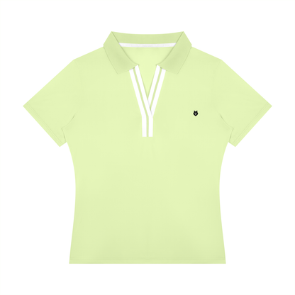 Loki & Ivy Women’s Color Block Polo Shirt