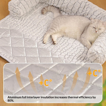 Cat Nest Winter Warm Sofa Cushion Extra Large Outdoor Dog Nest Cat Nest Cage Special Cross-Border Pet Supplies