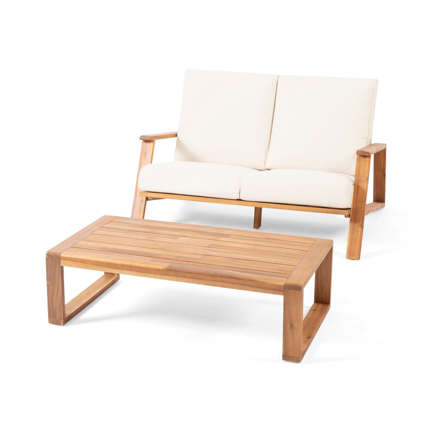 Paloma Loveseat and Coffee Table