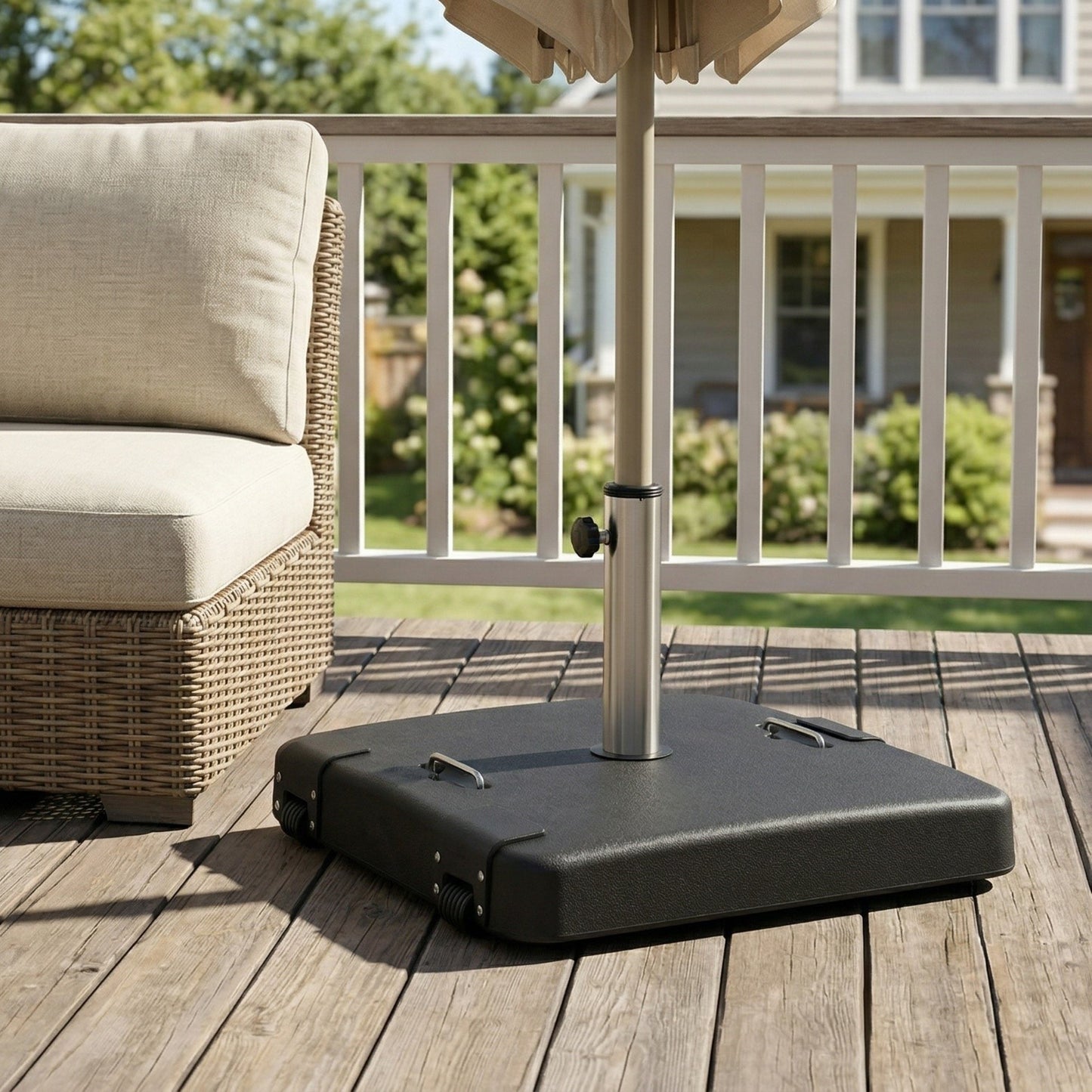 Malden Outdoor 114-pound Square Umbrella Base