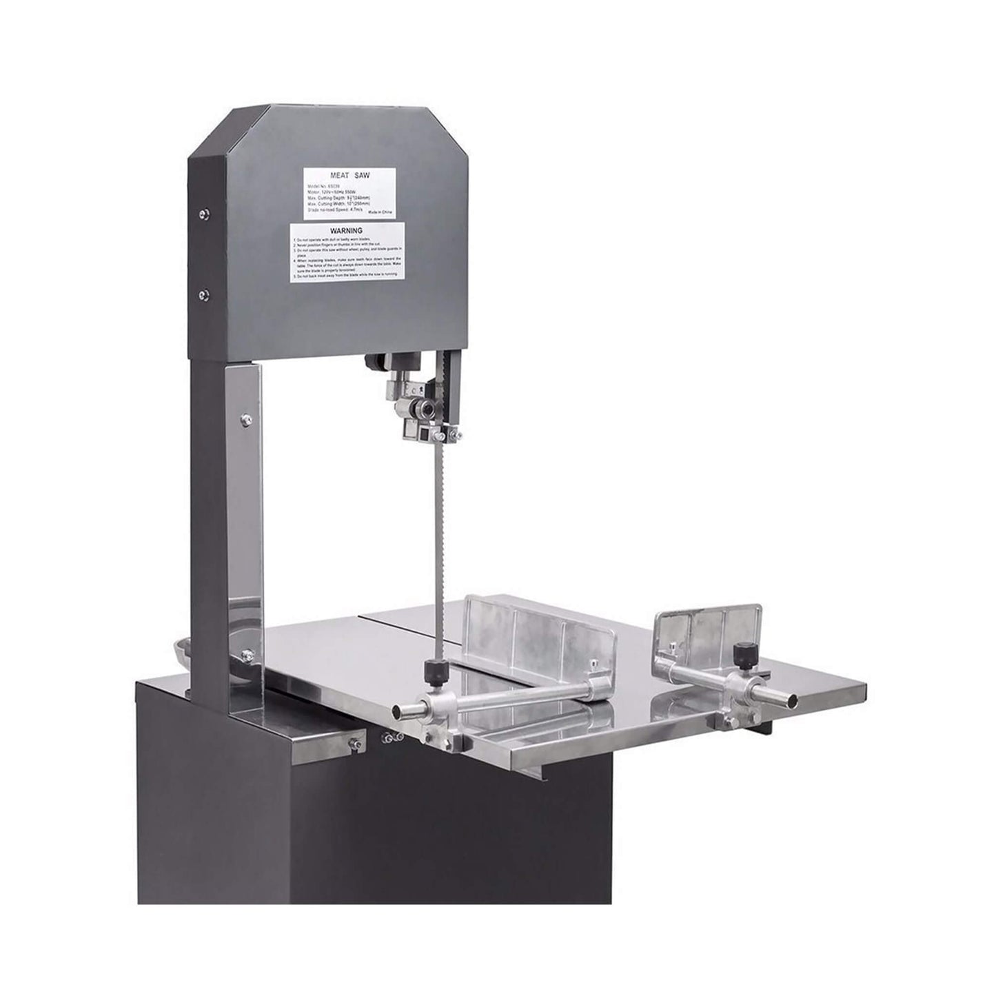 550W Heavy-Duty Standing Bone Meat Cutting Band Saw Machine, 58-Inch (SAK72658)