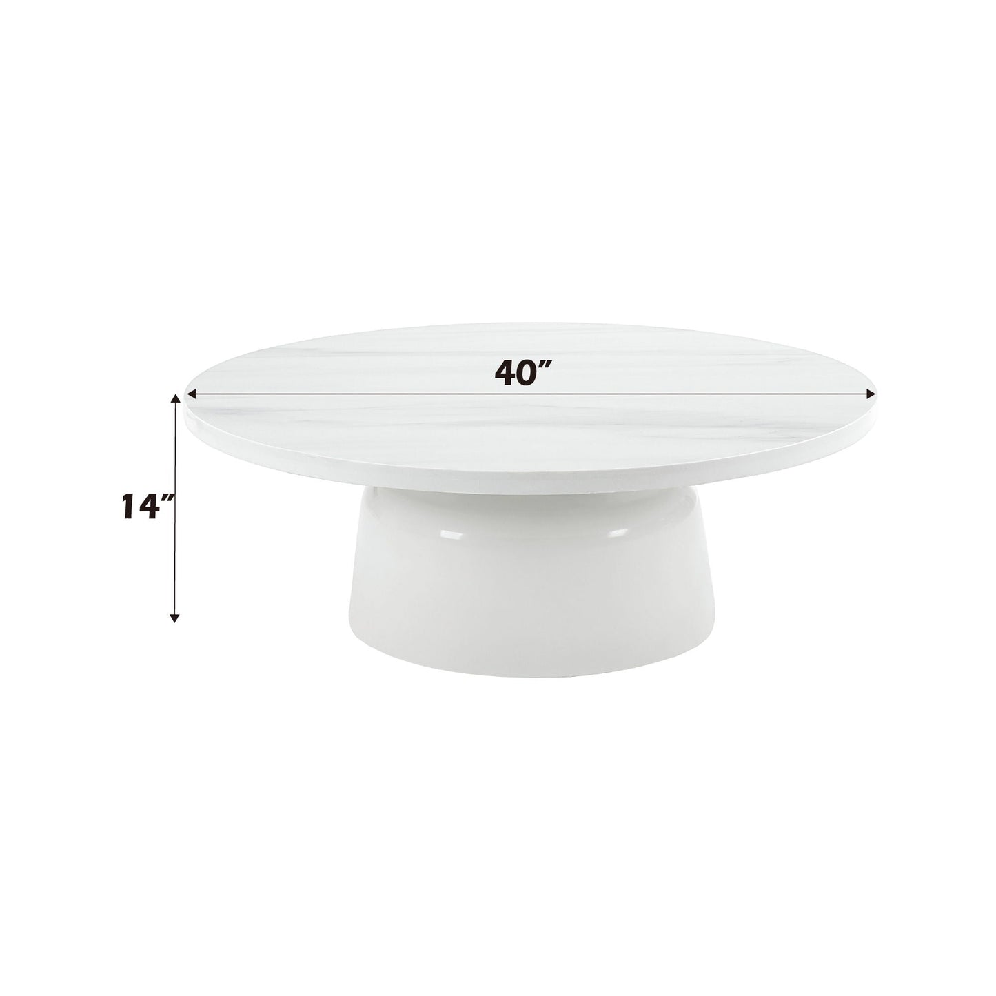Zaid Engineering Marble High Gloss Table