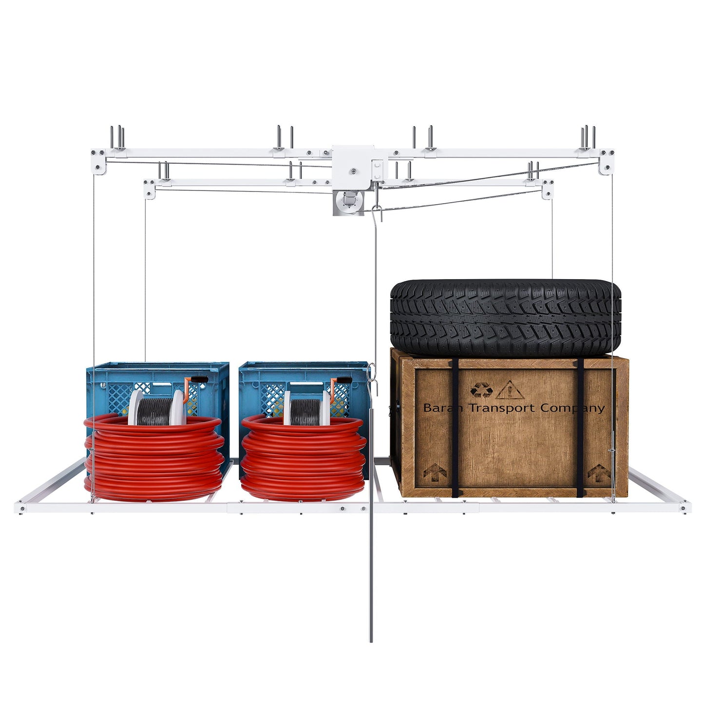 Overhead Garage Storage Rack