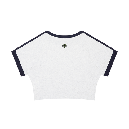 Loki & Ivy Women’s Raglan Crop T-Shirt