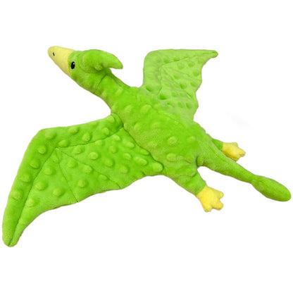 Squeaky Dog Toys Plush Dog Toy With Crinkle Paper Stuffed Durable Dog Chew Toys For Small Middle And Large Dogs Pterodactyl