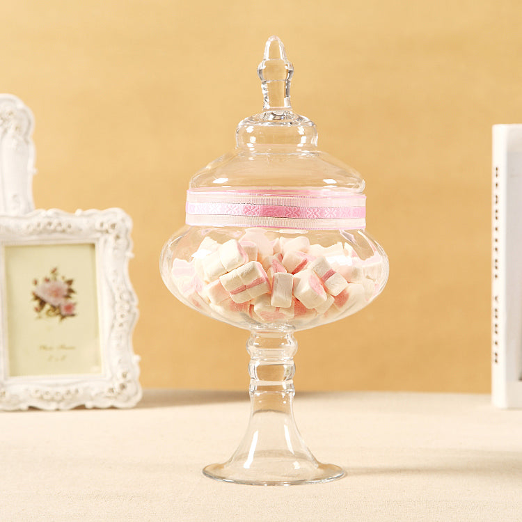 Clear Candy Glass Jar Decoration