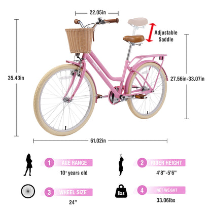 24 Inch Girls Bike