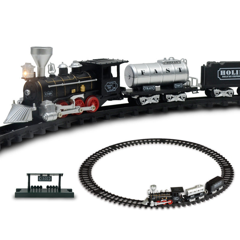 Light and sound track train