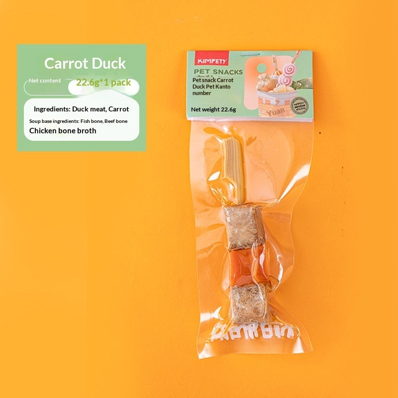 New Pet Treats Dried Meat Skewers Oden Sticks