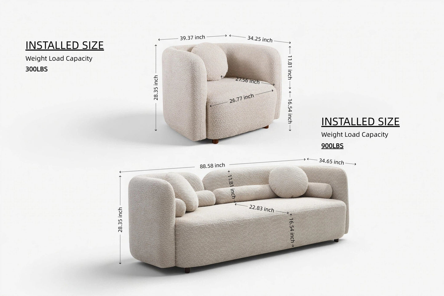 Luxury Modern Couch for Living Room
