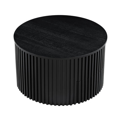 Round Lift Top Coffee Table With Hidden Storage For Living Room