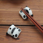 Panda chopstick rest
