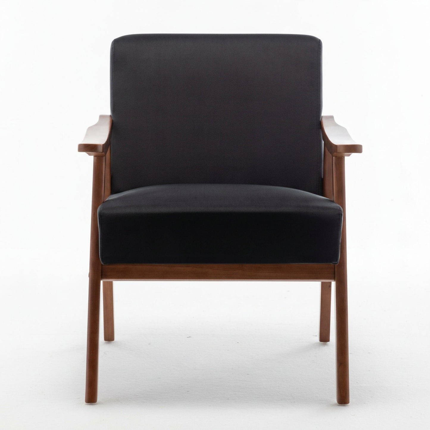 Accent Chair, Classic Mid Century Modern For Extra Seating