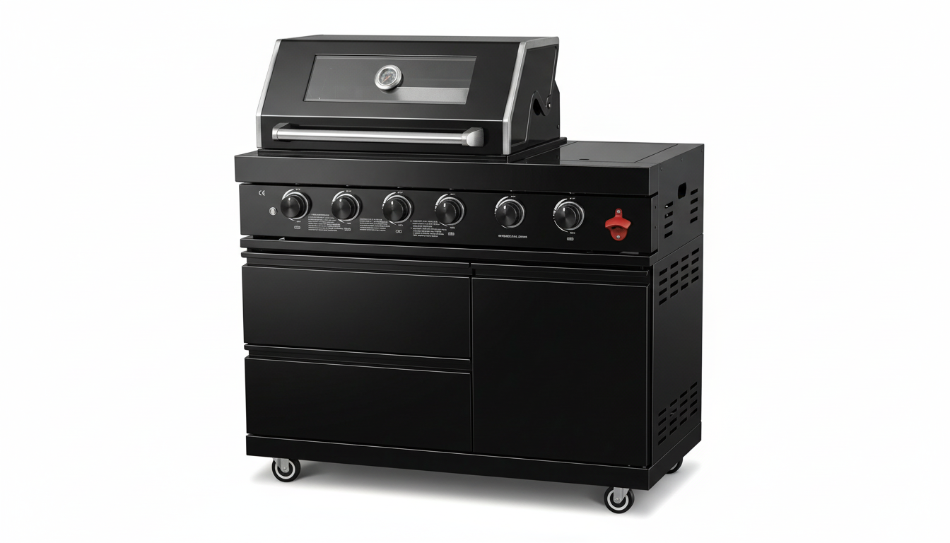 46-Inch Stainless Steel Outdoor BBQ Grill