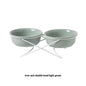 Ceramic Bowl Food Basin Drinking Bowl Food Bowl Pet Supplies Ceramic Double Cat Bowl
