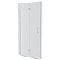 Fold Frameless Shower Door With Tempered Glass