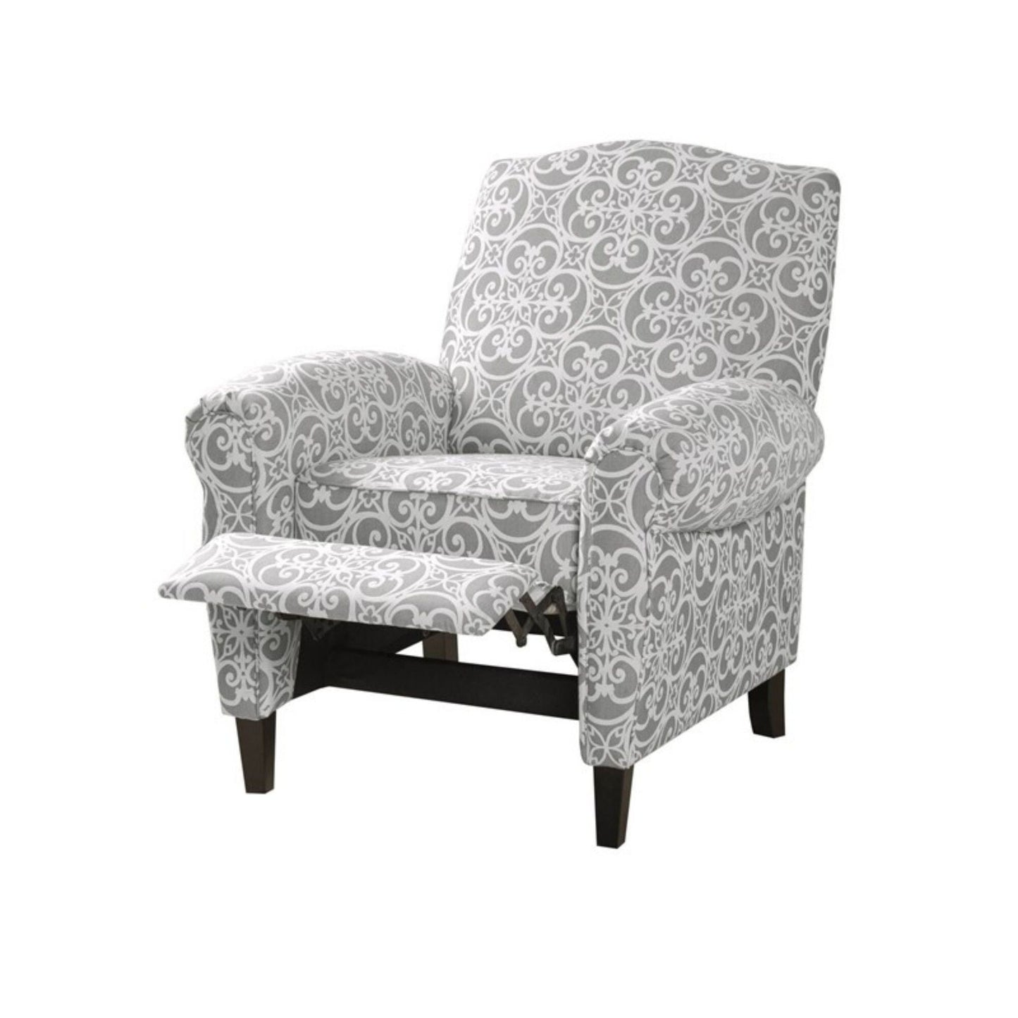 Kirby Transitional Push Back Recliner Chair