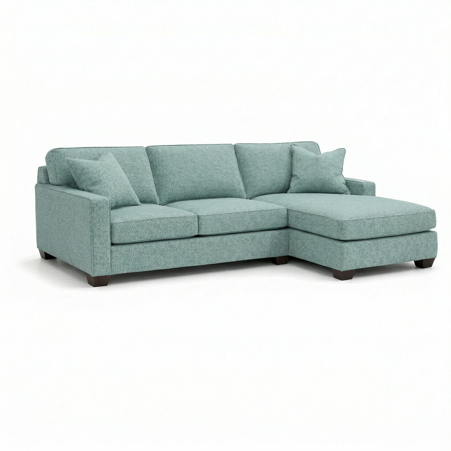 Clifford Sectional Sofa – Made in USA with Custom Fabric Options