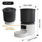 4L Smart Feeder Pet Cat Dog Timing Remote Monitoring