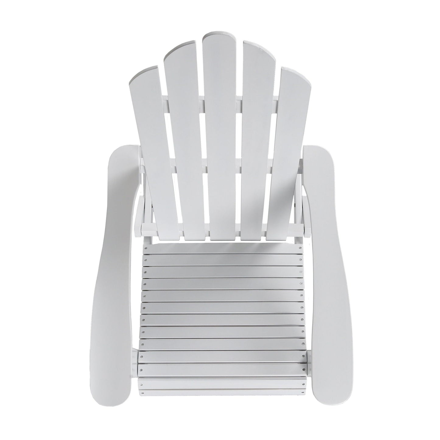 Aurascape Outdoor Acacia Wood Foldable Adirondack Chair