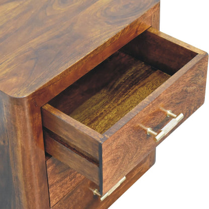 Luca - Nightstand - Brown