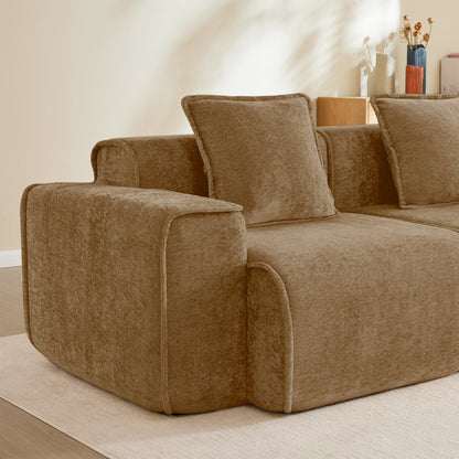 Streamlined Design Modular 4 Seat U Shape Sectional Sofa