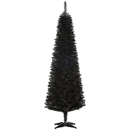 HOMCOM 6' Artificial Pencil Christmas Tree
