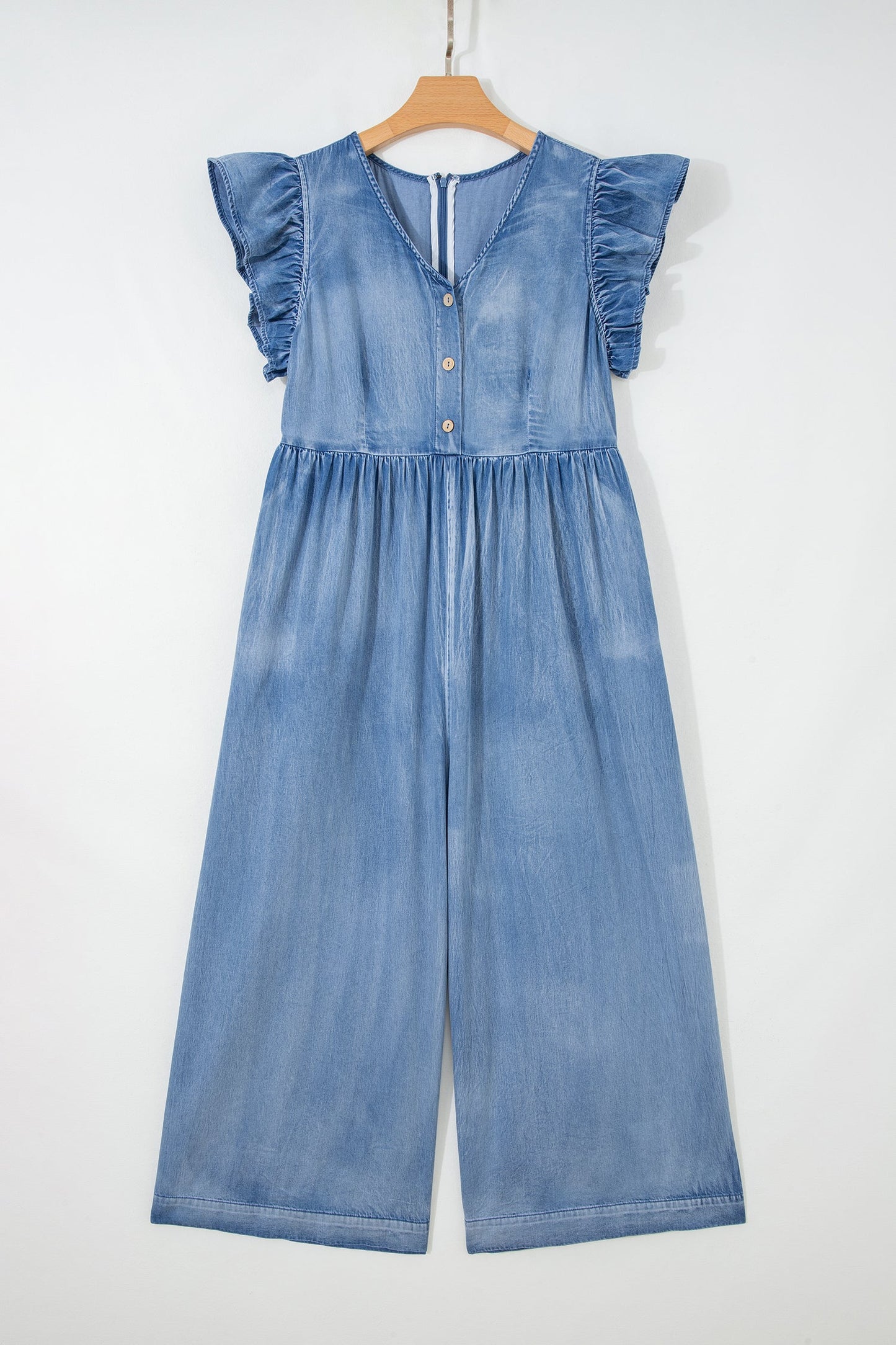 Bella Sleeve Wide Leg Jumpsuit