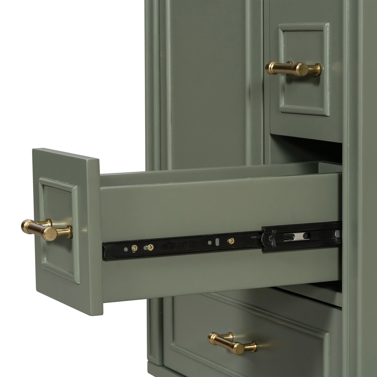 Traditional Bathroom Vanity Set With Soft Close Doors