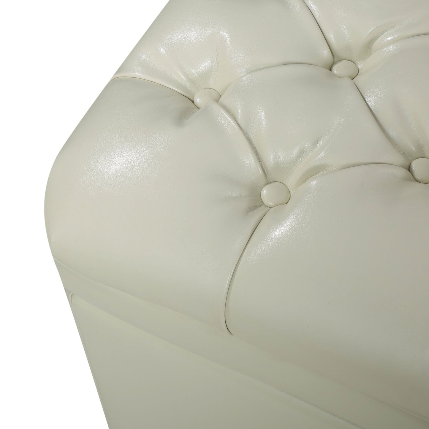 Juliana Storage Ottoman With Birch Legs