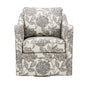 Wide Seat Arm Chair With 360 Degree Rotation
