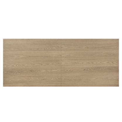 95-Inch Dining Table in Light Ash