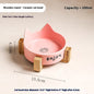 2-in-1 Cat Food Bowl Pet Water Bowl Anti-tumble