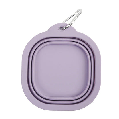 Portable Travel-Friendly Foldable Silicone Pet Bowl