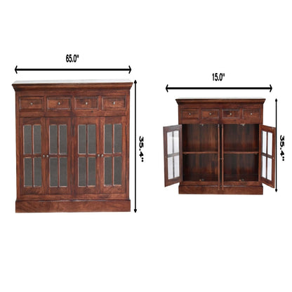 Large Glazed Sideboard