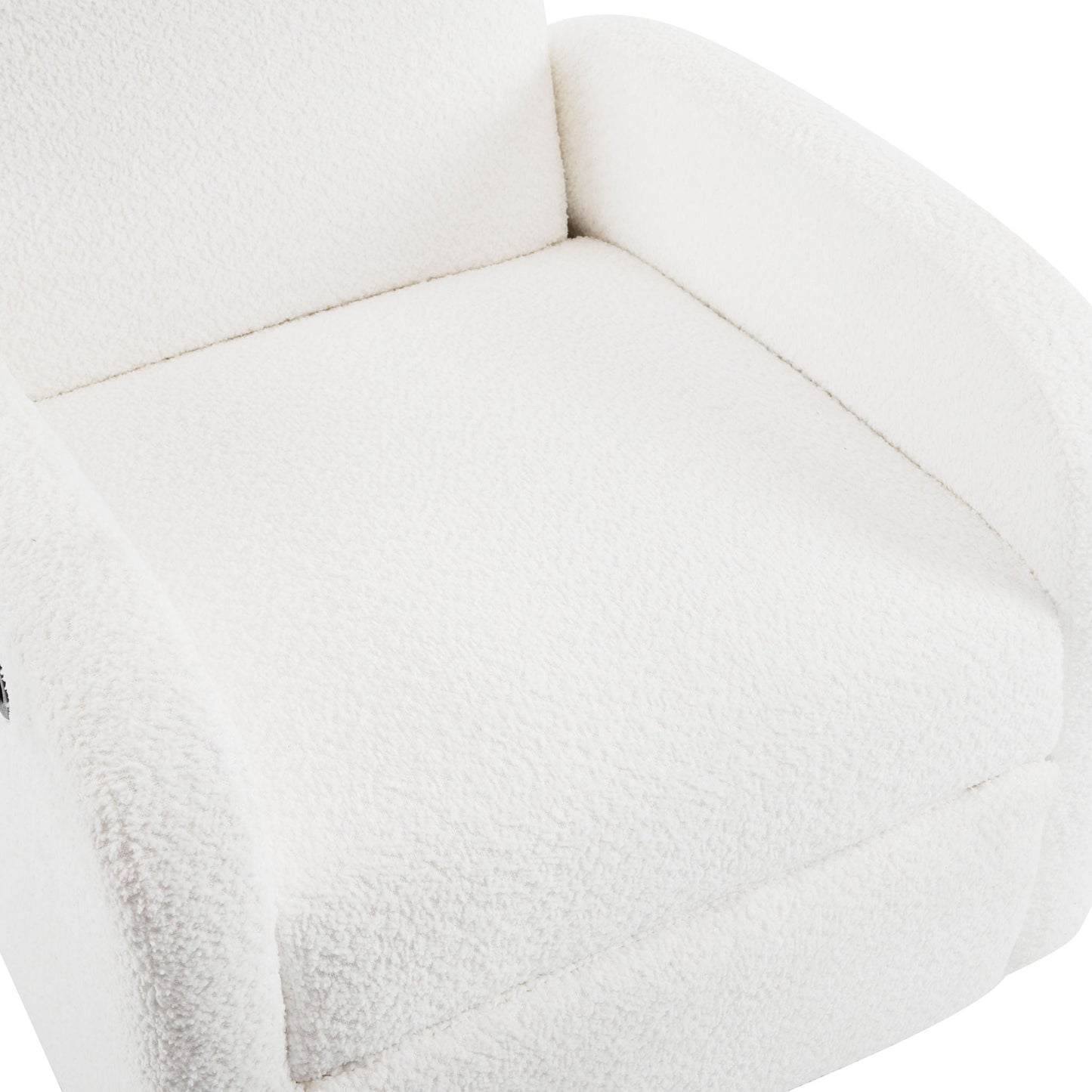 Contemporary 360 Swivel and Glider Recliner Chair