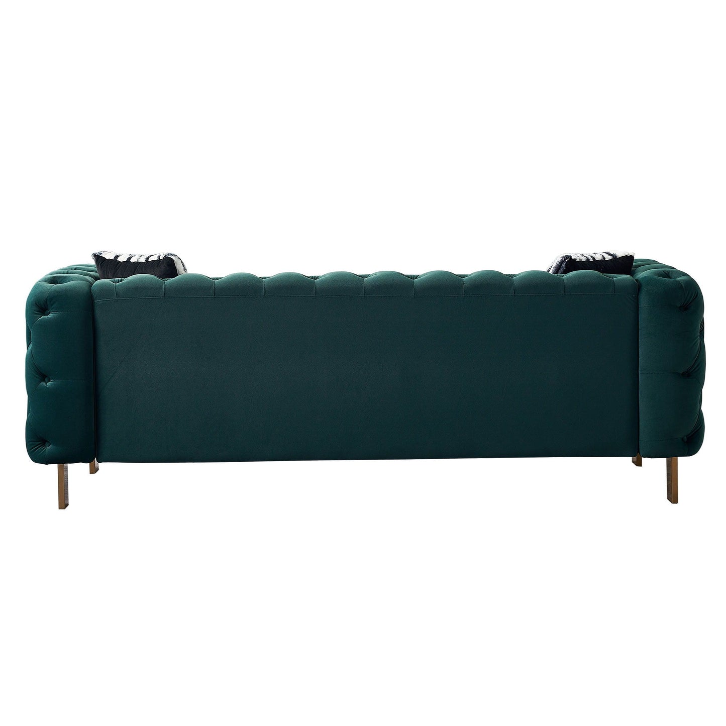 Chesterfield - Modern Tufted Living Room Sofa, 84.25''W Couch