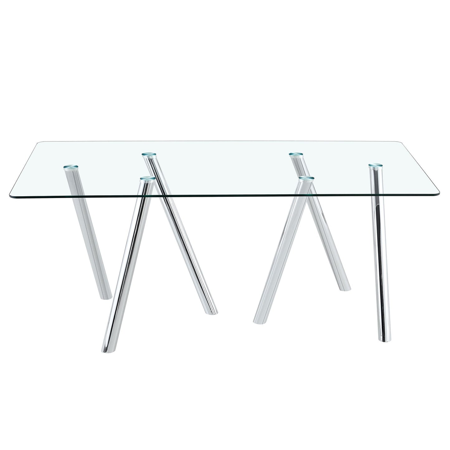 Dining Table With Transparent Surface