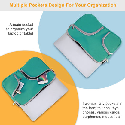 Portable Laptop Sleeve Bag Tablet Notebook Inner Case Bag 11-15Inches Universal   Neoprene