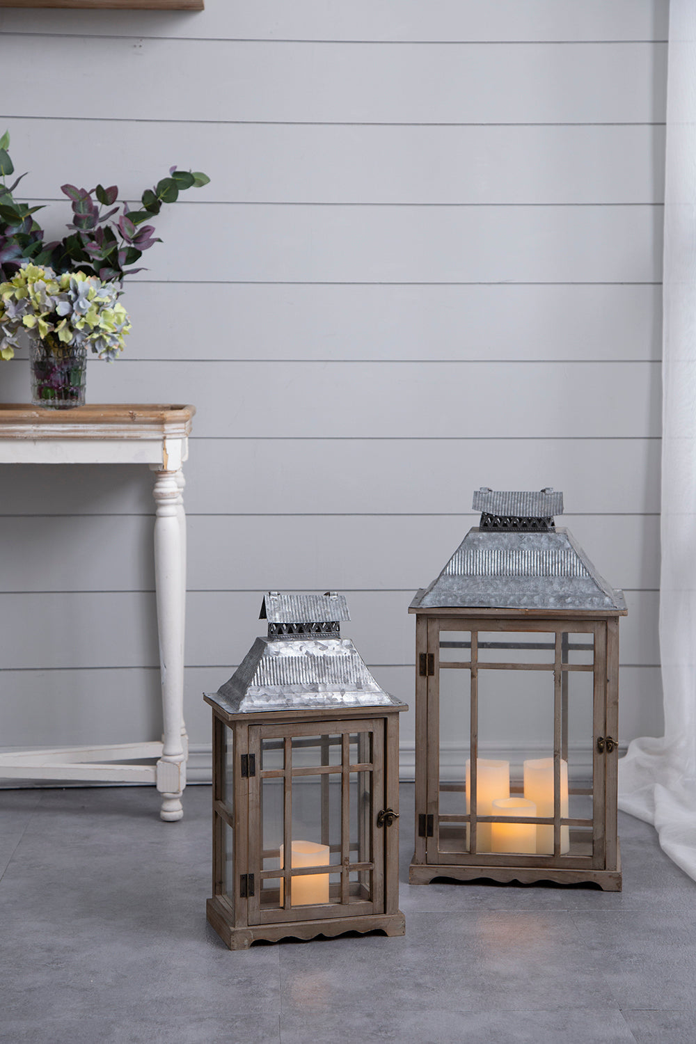 S/2 Classic Scape Lanterns