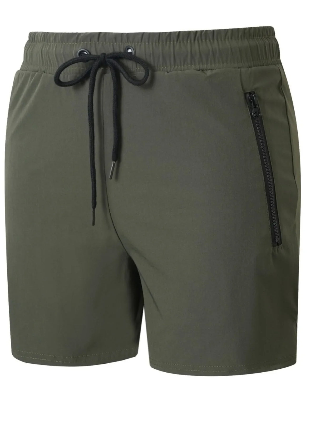 Men’s Plus Active Drawstring Shorts with Pockets