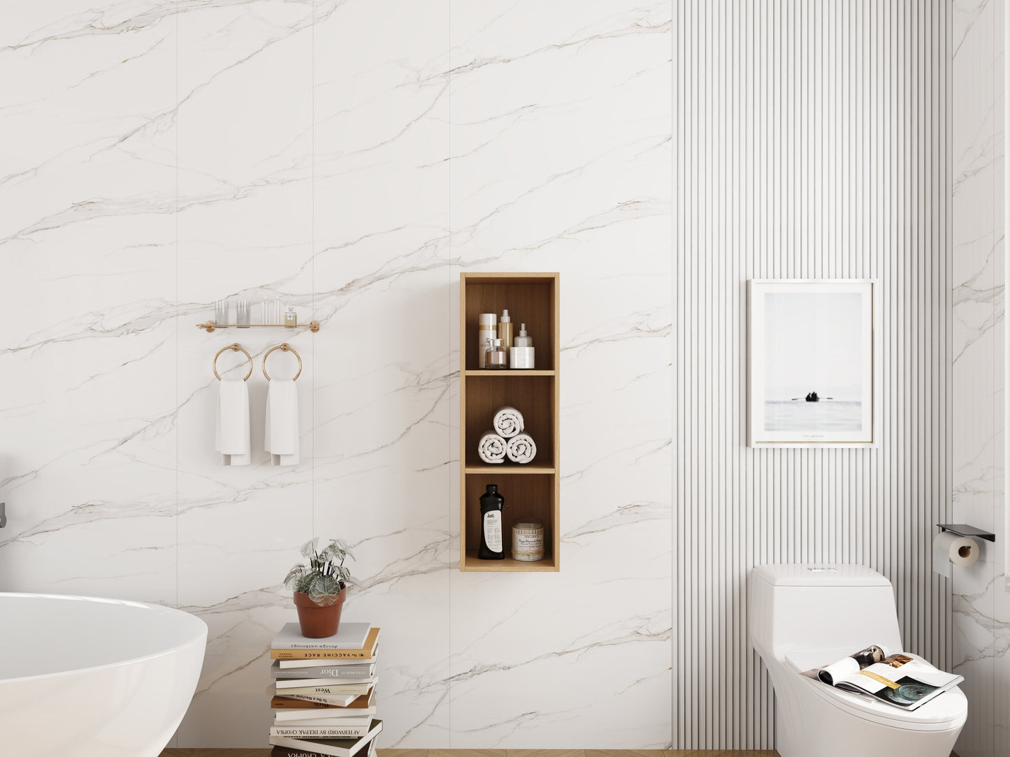 12 Inch Small Wall Mounted Storage Shelves