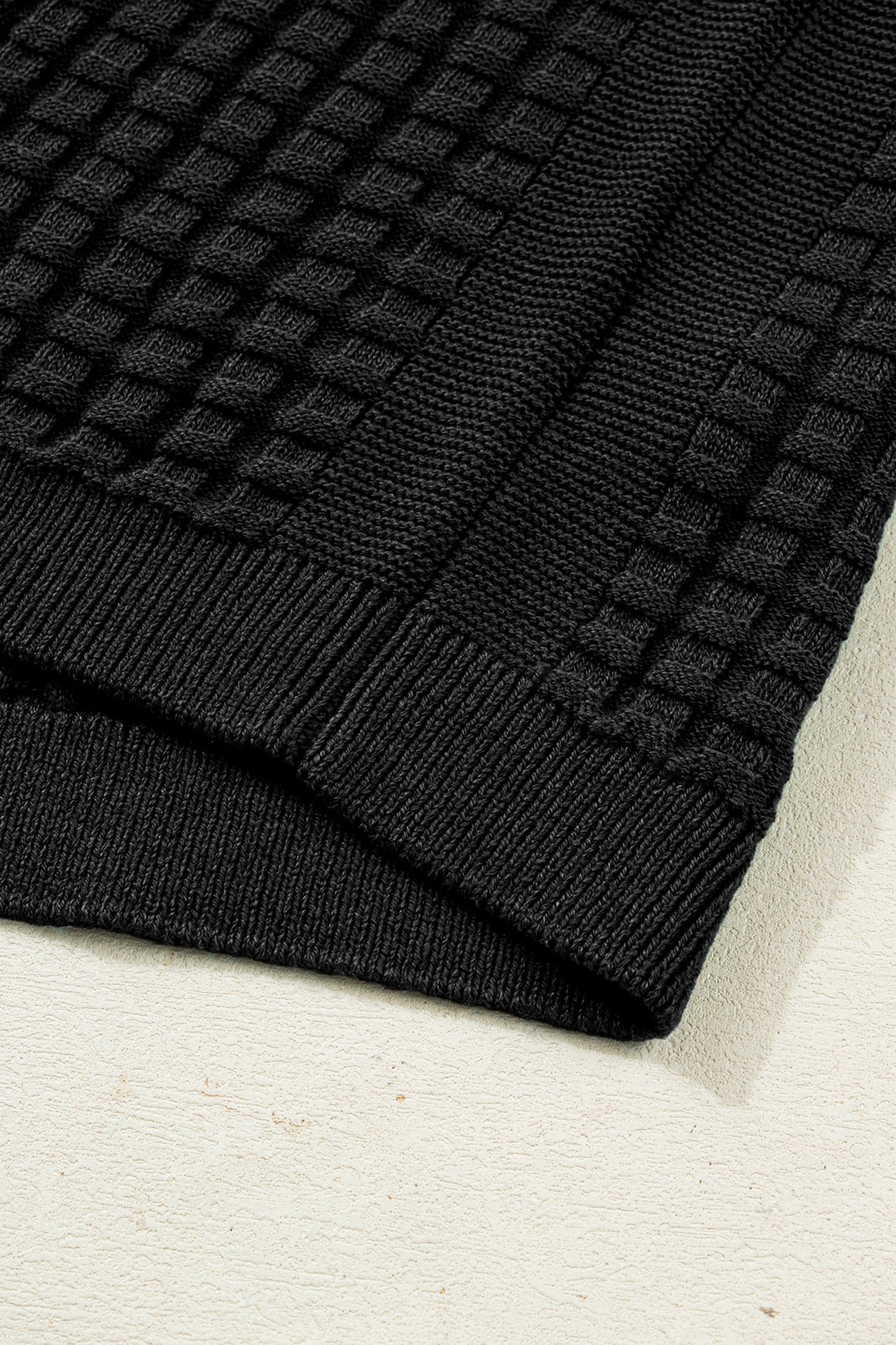 Marina Textured Short Sleeve Sweater