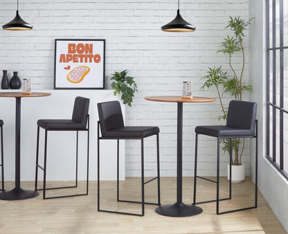 Fuji - Contemporary High Back Barstool Elegant Design