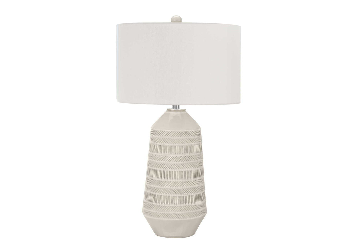 Contemporary Lighting Table Lamp - Ceramic Cream