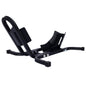Heavy Duty Motorcycle Front Tire Chock For 17" 21" Wheels Stand 1200 Lbs Capacity - Black