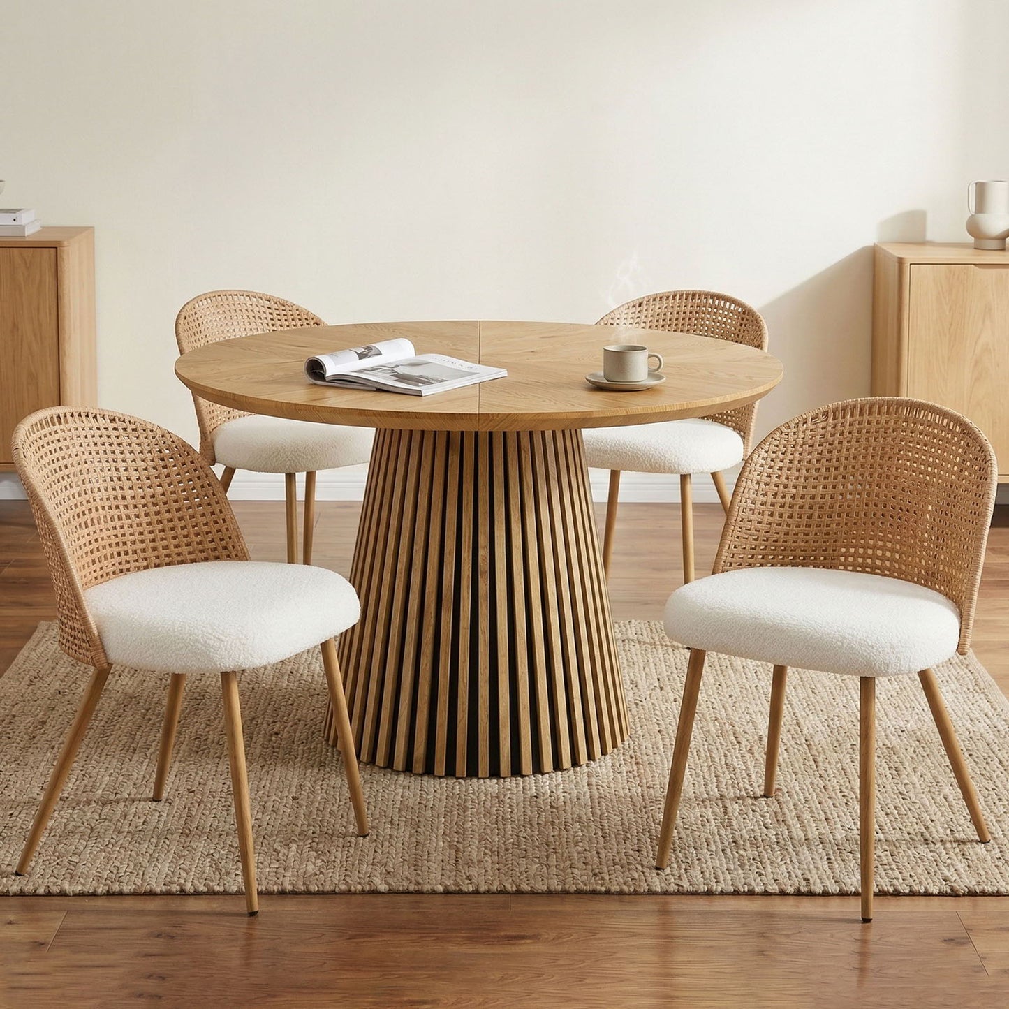Bohemian Style Double Seater Dining Chair