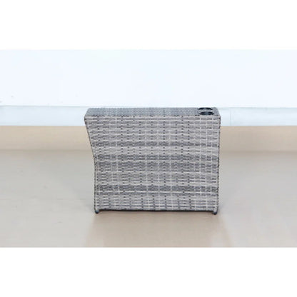 Shick Outdoor Side Table - Gray Mix